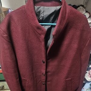Men's Burgundy Jacket